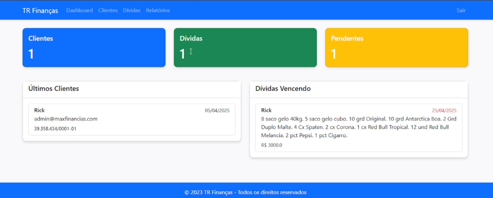 TFinancas